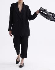 qooq minerva ceket siyah 3