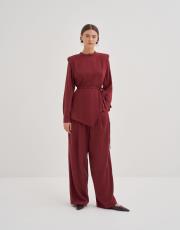 qooq vatka bluz bordo 2