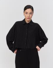 line gömlek siyah beyaz