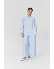 lin keten gömlek mavi 2