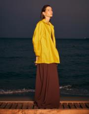 lin keten gömlek sarı 2