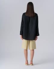 lin keten gömlek siyah 3