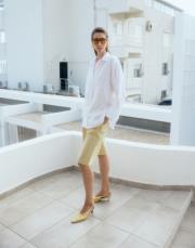 lin keten gömlek beyaz