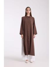 azure gömlek kahverengi