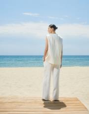 serpent keten yelek beyaz 2