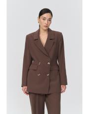 royal ceket kahverengi