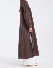 liva tunik kahve çizgili 2