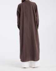 liva tunik kahve çizgili 3