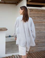 elba keten gömlek gri 2