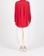 elba keten gömlek kırmızı 3