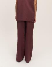 modal straight pantolon bordo 3