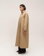 straight pamuk trenç bej 2