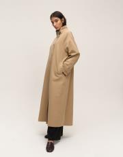 straight pamuk trenç bej 4