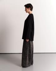 nakışlı sweat siyah 2