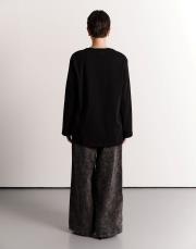 nakışlı sweat siyah 3