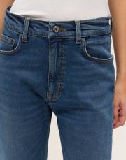 fit denim pantolon koyu mavi 4