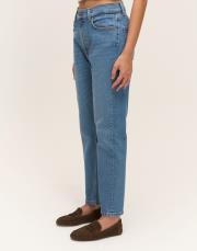 fit denim pantolon mavi 2