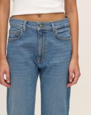 fit denim pantolon mavi 4