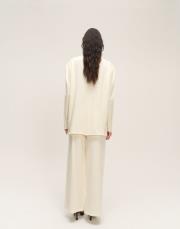 ikili triko takım ekru 3