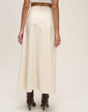 pileli cepli etek beyaz 3