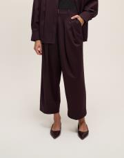 pileli pantolon mürdüm 2