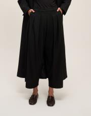 pileli pantolon siyah 2