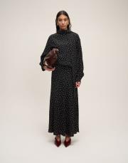 puantiyeli gömlek siyah