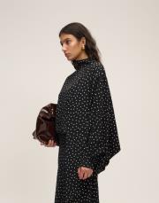 puantiyeli gömlek siyah 3