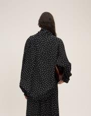 puantiyeli gömlek siyah 4