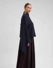 çift atkılı kaşe bluz füme 3