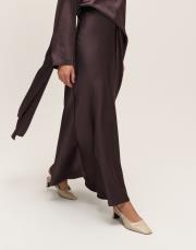 asimetrik etek kahve 3