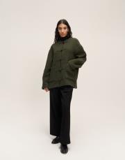 çin düğmeli ceket haki 2